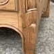Louis XV style chest of drawers, solid raw oak, 1920.