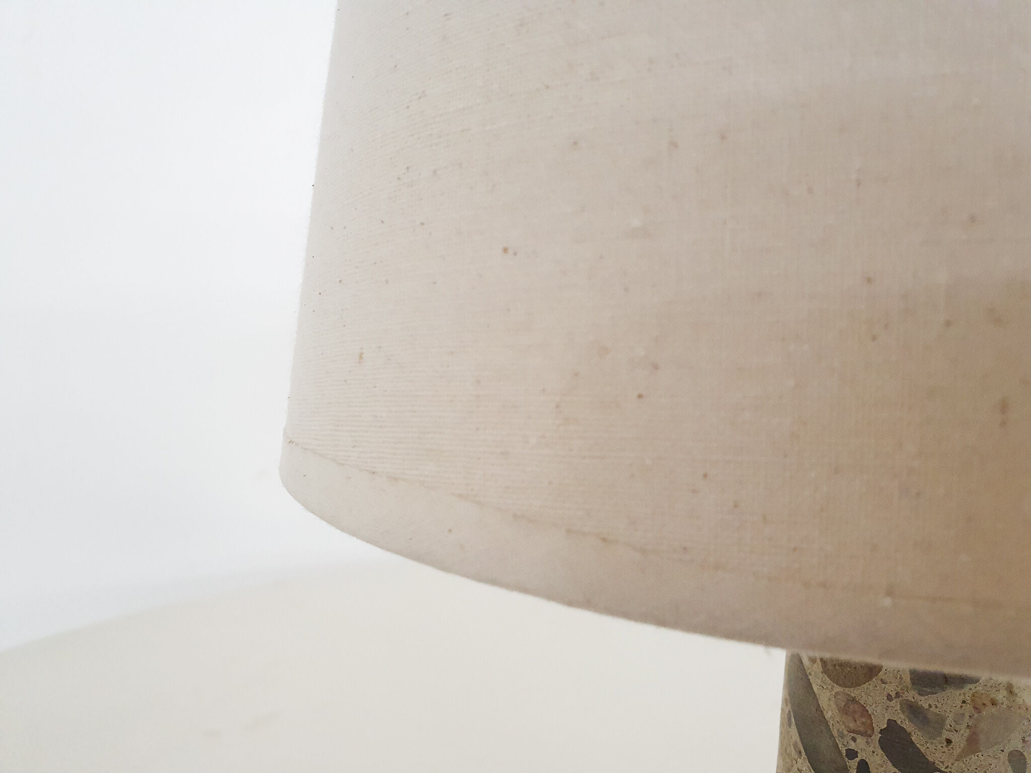 Stone table light, France, 1960's