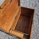 Antique solid teak chest