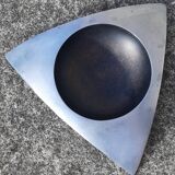 Cast aluminum ashtray or pocket emptier