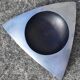 Cast aluminum ashtray or pocket emptier