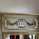 Large trumeau mirror