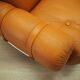 Orange sofa, Space Age design, 1960s, production: Italy