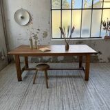 Table de ferme en chêne 2m