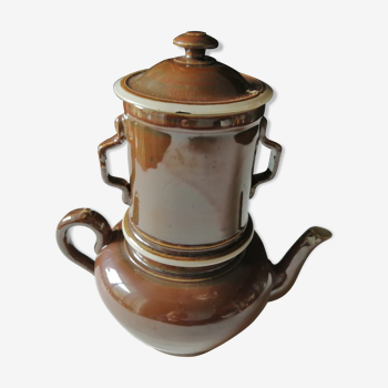 3-part old ceric coffee maker