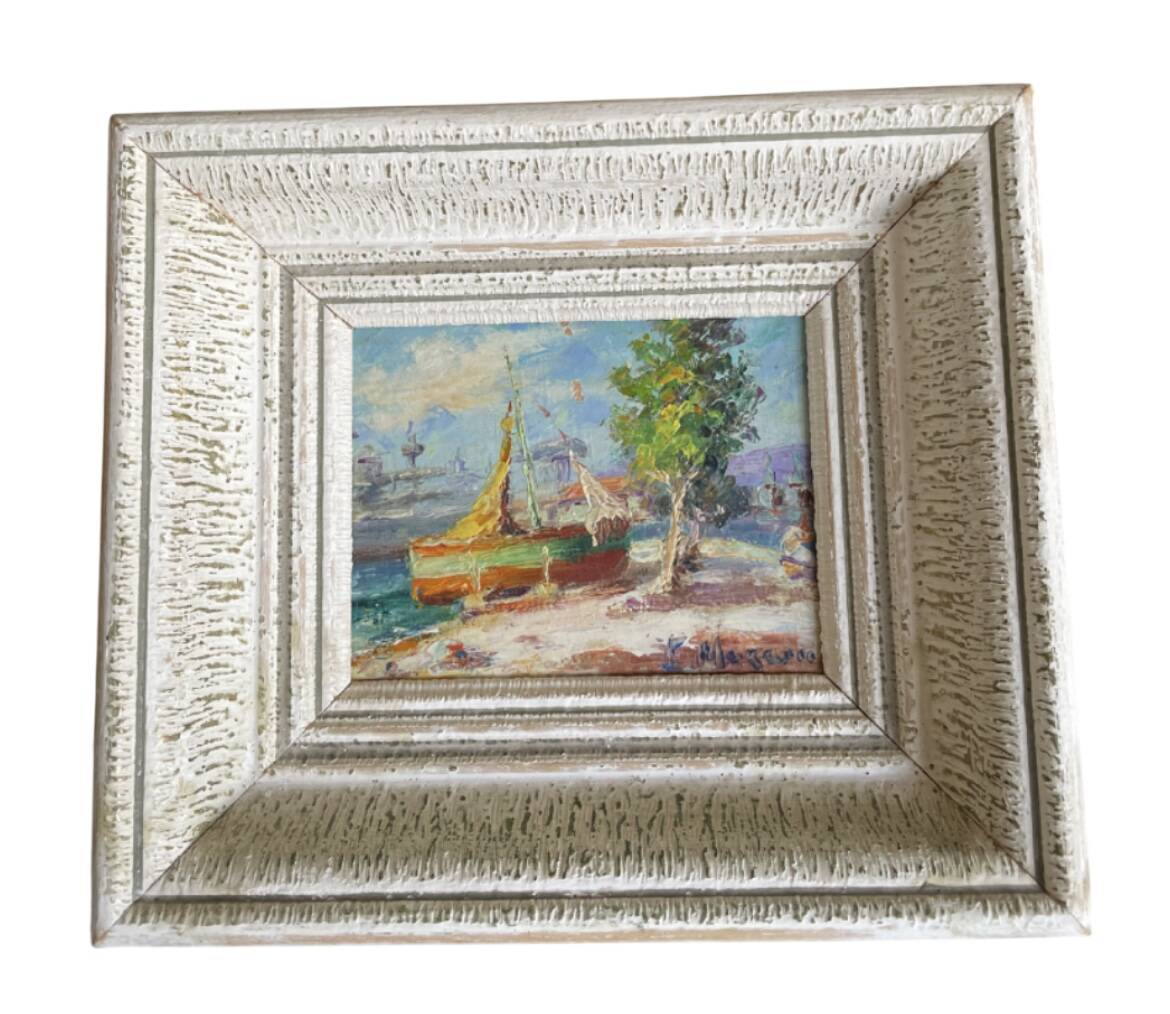 Brittany marine painting 1957