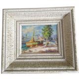 Brittany marine painting 1957