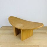 Wooden meditation stool