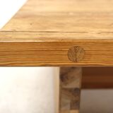 Table basse scandinave en pin, Suède, 1970