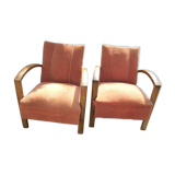 Pair of chairs, 30/40