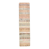 Neutral narrow vintage runner rug,64x262cm