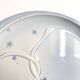 Vintage plate Gien France model Pierrot blue star decoration
