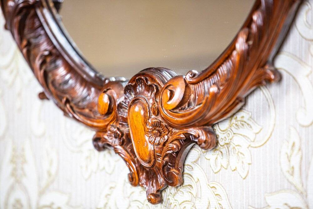 Rococo Revival Style Mirror, 1950s