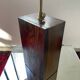 1950s wooden table lamp