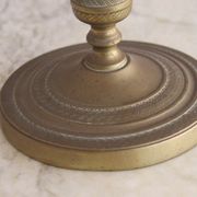 Pair of candlestick era bronze Empire
