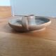 Ceramic cellar rat candle holder signed