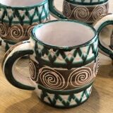 6 mugs by Robert Picault