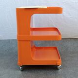 Flair style plastic service for Prisunic vintage 1970