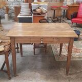 Old estaminet farm table