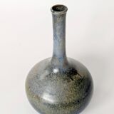 Vintage ceramic vase, balloon shape, Scandinavian style.