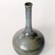 Vintage ceramic vase, balloon shape, Scandinavian style.