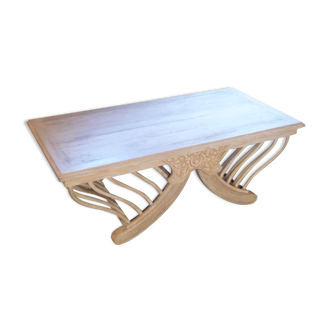 Indonesian teak coffee table