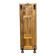 Vintage coat rack wardrobe in solid walnut from the 1930s.