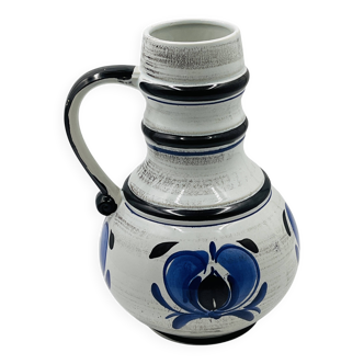 West German vase with handle