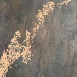 Old oil portrait early 20th century