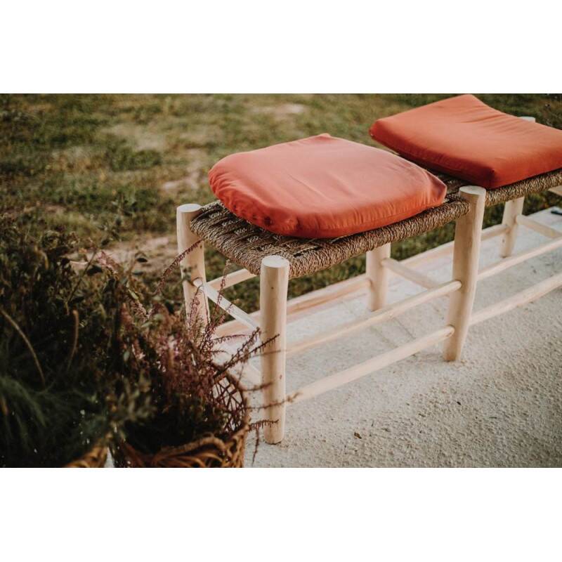 Marrakech wooden bench