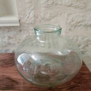 Grand vase, bonbonne en verre