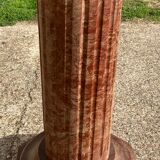 Faux marble column