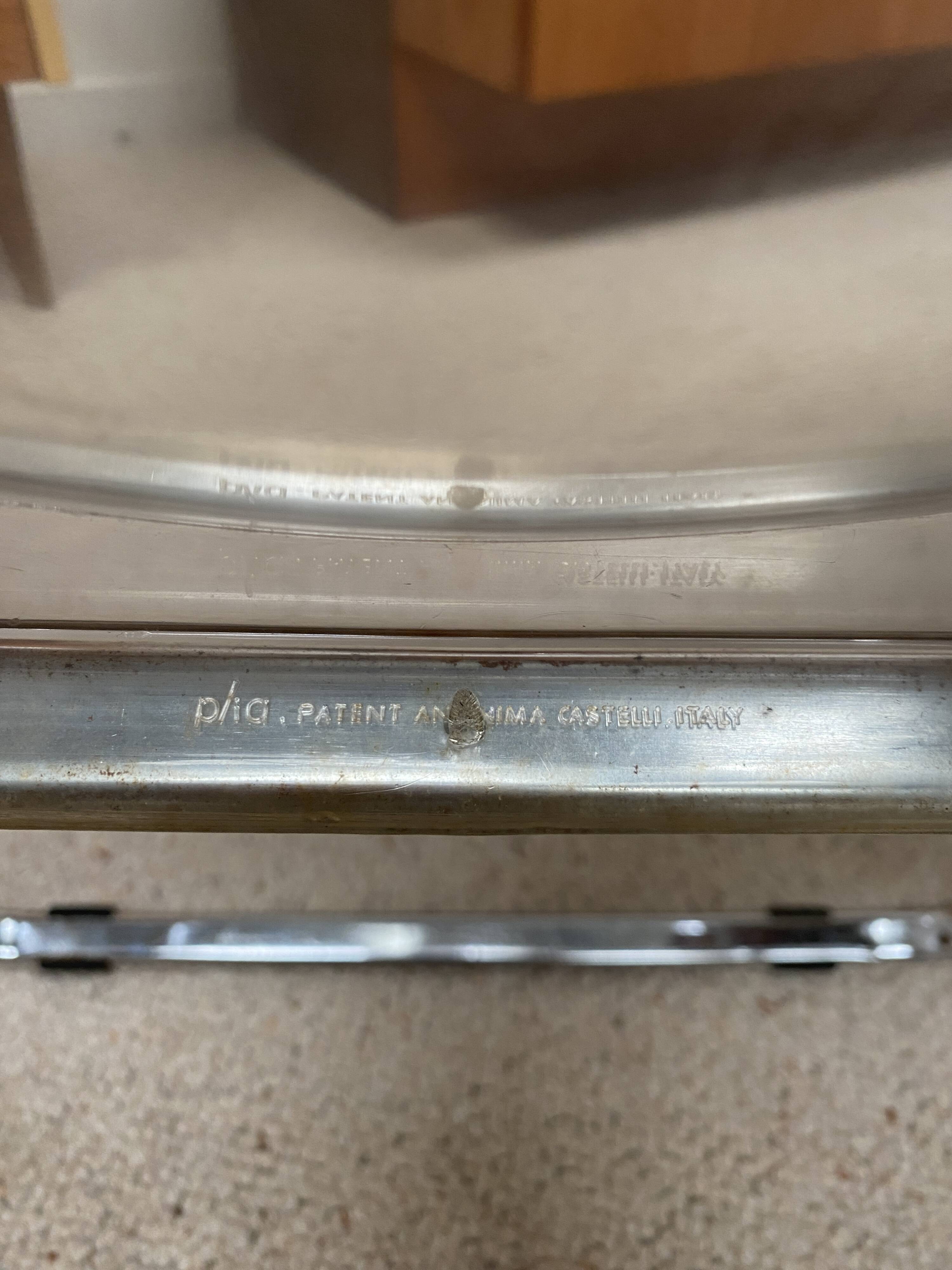 Plia chair by Giancarlo Piretti for Castelli