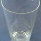 Suite of six glasses with orangeade, long drink, water or table in colorless crystal.