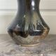 Old Vase Pot ATELIER ART LABREC Glazed Stoneware Green Brown France Pottery