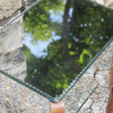 Art deco bedside mirror