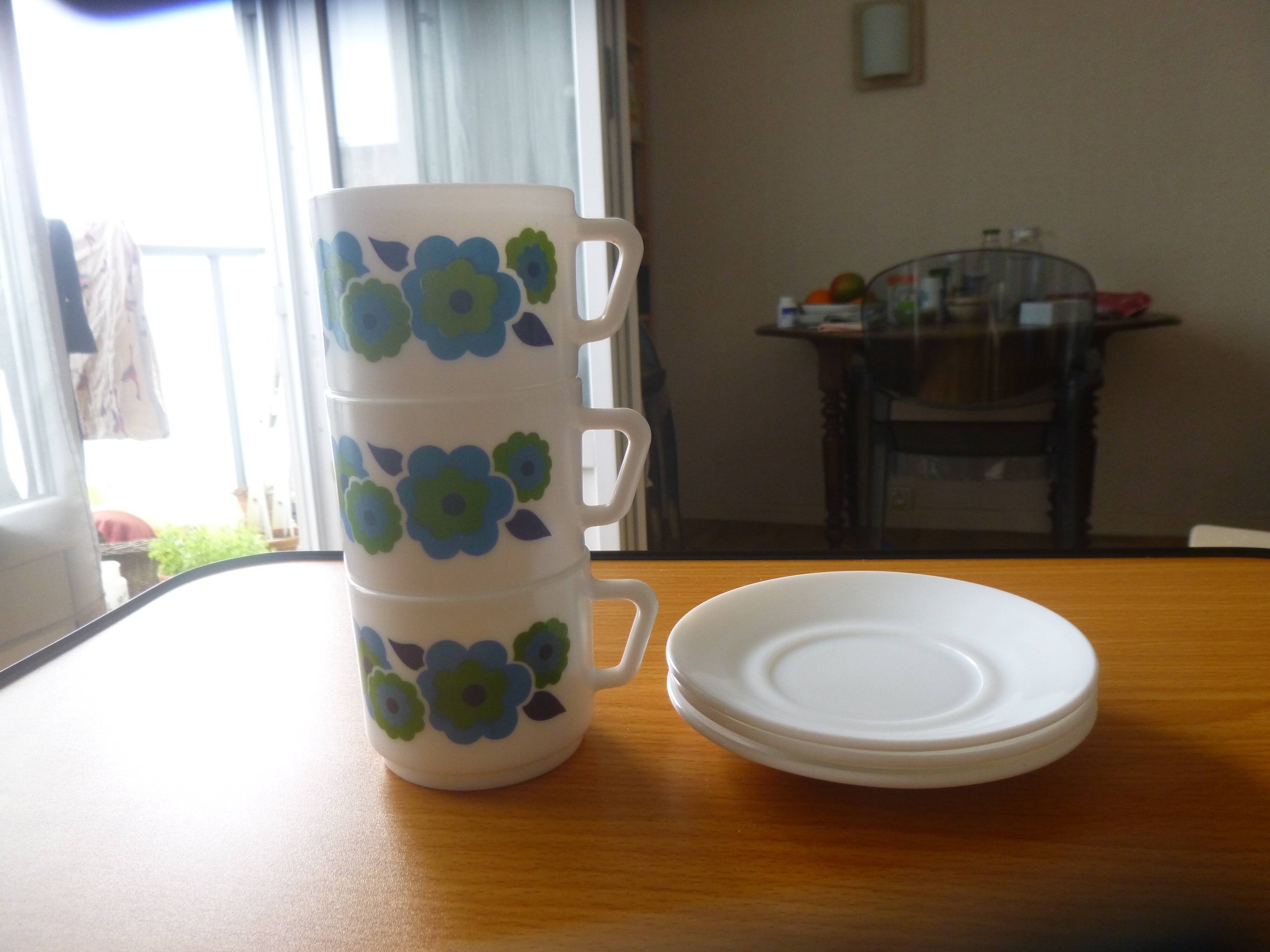 Lotus Arcopal lunch cups