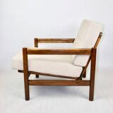 Vintage Armchair in Beige Boucle, 1970s