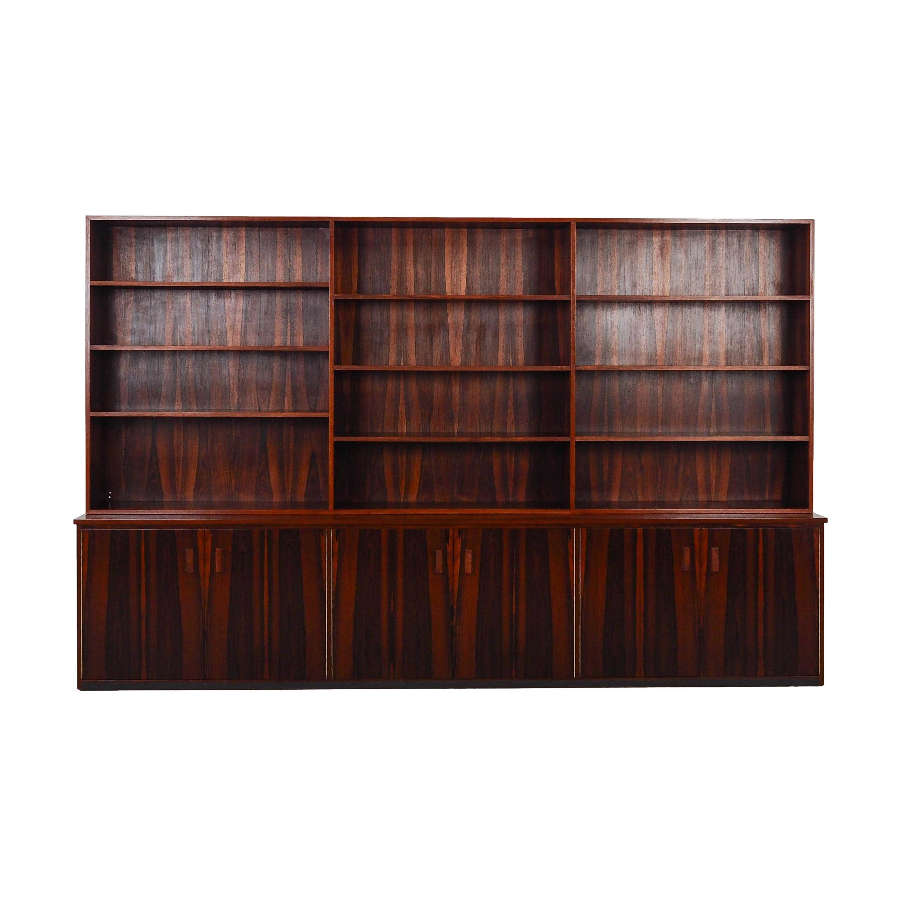 Rosewood bookcase, Danish design, 1970s, made in Denmark