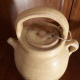 Old glazed terracotta gargoulette