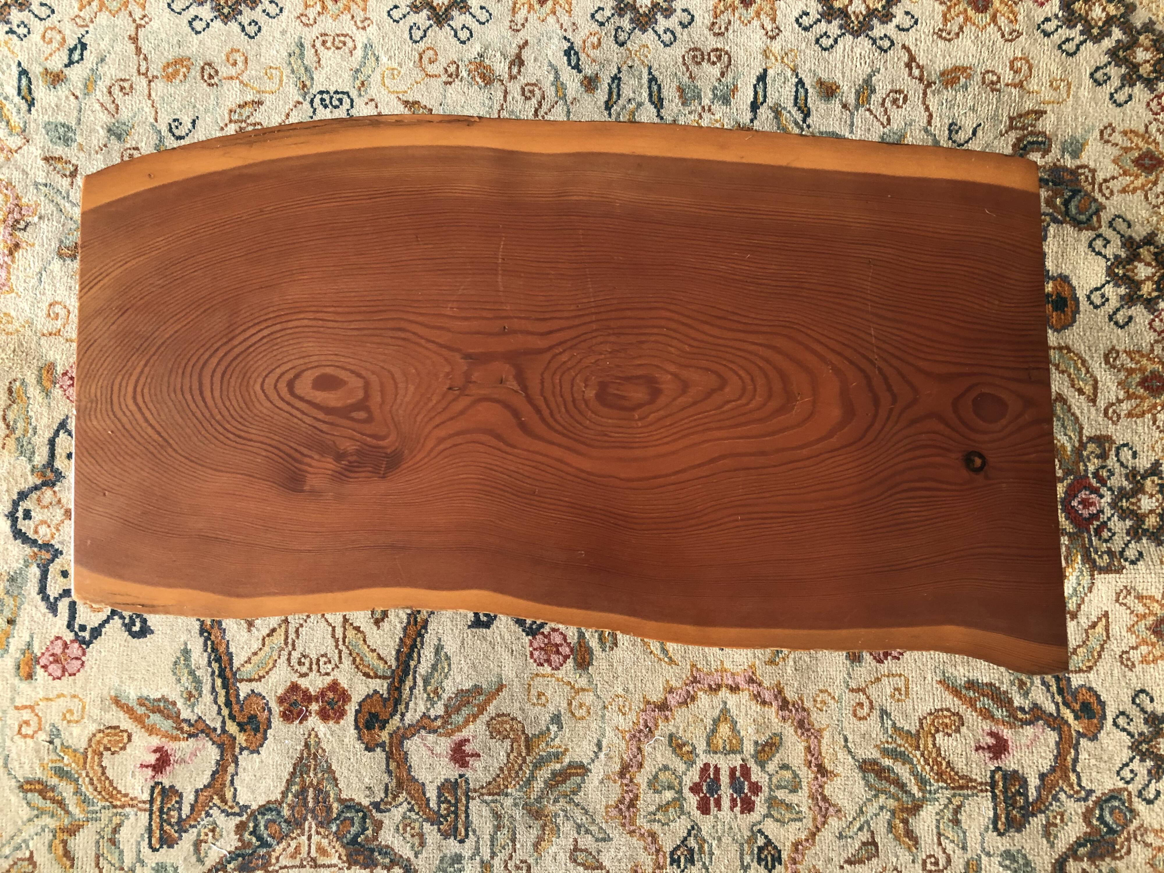 Solid wooden coffee table