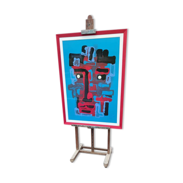 Abstract face painting