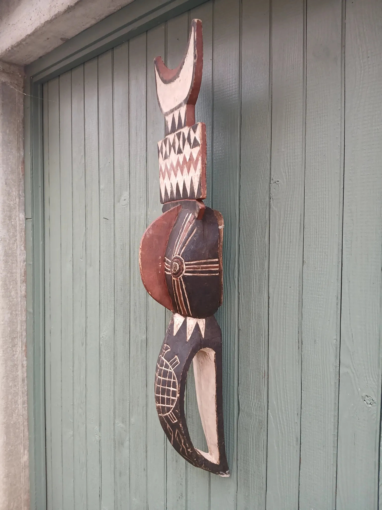 Traditional Bwa mask from Burkina Faso
