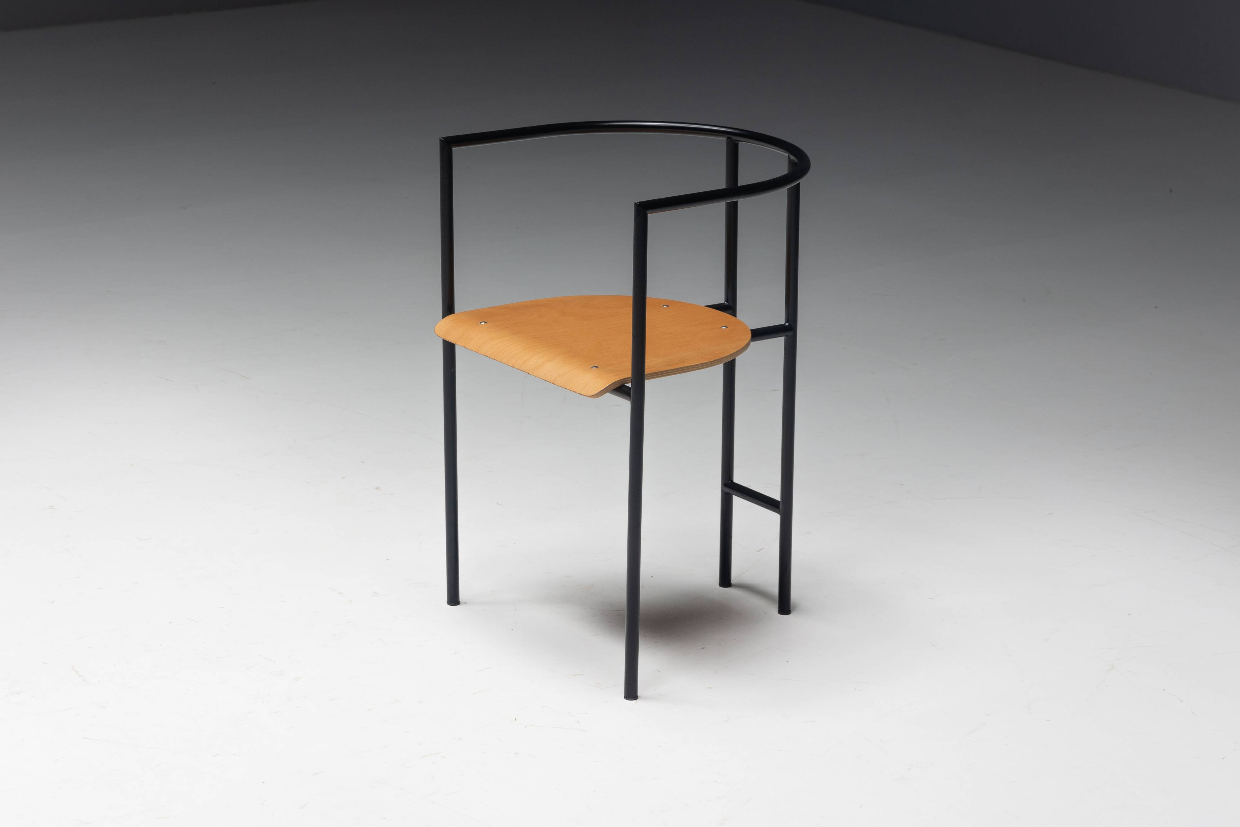 Postmodern "Tokyo" Armchairs by Rodney Kinsman for Bieffeplast, Italy, 1980s