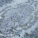 Hand-knotted vintage turkish 1970s 175 cm x 284 cm blue carpet