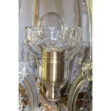 Supergrand chandelier with crystals 16 bulbs