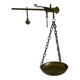Balance romaine laiton