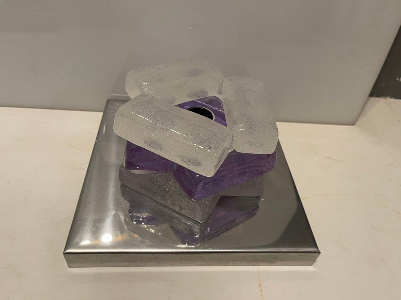 Italian Murano Glass Sconces by Albano Poli for Poliarte, 1970s , Set of 2