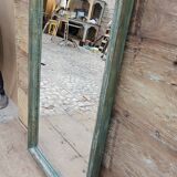 Burmese teak mirror