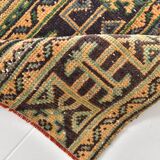 3x10 Rug For Kitchen Navy Blue Turkish Runner Rug, 82x303Cm SKU 24963